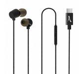 Akashi Kit Pieton St Auriculares USB-C Negro