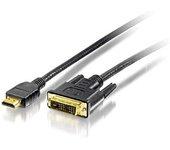 Cable Adaptador de Vídeo Equip 119325 5m HDMI DVI-D