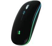 Ratón Inalámbrico Led Dual Flat Mouse