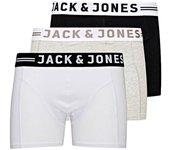 Jack&Jones Trunk - Blanco - Calzoncillos Bóxer talla S