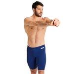 Bañador de natación arena team swim jammer hombre azul/blanco