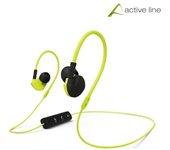 Auriculares Bluetooth HAMA Sports Run (In Ear - Micrófono - Amarillo)