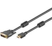 Goobay MMK 630-100 G 1.0m (HDMI-DVI) 1 m DVI-D