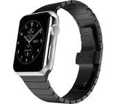 Correa para Apple Watch 42 y 44 mm Perlas de metal - Negra