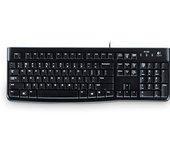 Logitech K120 teclado USB QWERTY Italiano Negro