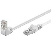 Goobay Cable de Red RJ-45 Cat5e F/UTP 1m Blanco