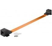 71412- cable de red Naranja 0,3 m