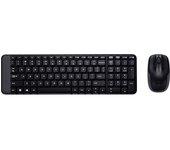 Logitech MK220 teclado RF inalámbrico Negro