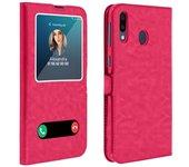 Funda Samsung Galaxy M20 AVIZAR Window Rosa