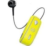 Celly BH Snail auriculares para móvil Monoaural Dentro de oído Negro, Amarillo