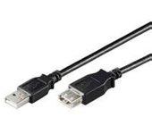 Cable USB GOOBAY (USB - USB - 60 cm - Negro)