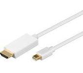 Goobay 2m Mini DisplayPort - HDMI Cable Blanco