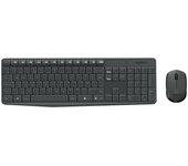 Logitech MK235 teclado RF Wireless QWERTY Italiano Black