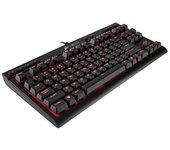 Teclado Gaming CORSAIR K63 (Mecánico - Inglés - Negro)