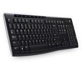 Teclado LOGITECH K270 (Inalámbrico - Idioma US)