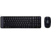 Logitech MK220 teclado RF inalámbrico QWERTZ Húngaro Negro