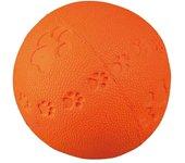 Pelota Trixie Sonido Caucho Natural Para Perro 7 Cm 1 Unidad.