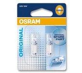 Kit 2 Lámparas Ba9S 12V5W Originales Miniwatt® OSRAM