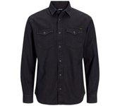 Camisa Vaquera JACK AND JONES (XL - Negro)