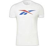 Camiseta reebok graphic series vector hombre blanco