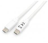 Equip Cable USB-C 3.2 5G Macho/Macho 2m Blanco