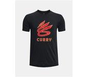 Camiseta under armour curry lightning logo infantil bk