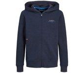 Chaqueta jack and jones great b2s logo zip navy blazer niño