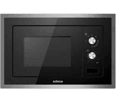 horno microondas integrable edesa emw-2010-ig xbk 20 litros con grill negro