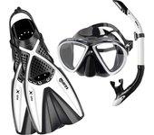 Mares Set X-one Marea Blanco-negro