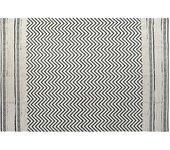 Home Decor Alfombra Blanca En Zigzag 120x180x0.7 Cm