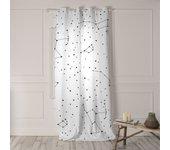 Cortinas happyfriday blanc multicolor estrellas 140 x 300 cm