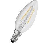 Bombilla LED OSRAM B E14 Transparente 1,5W 136Lm 2700K IP20 300 [LV-4058075436701]