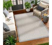 Surya alfombra exterior/interior marfil/gris 200x275