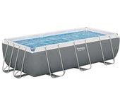 Bestway Piscina Tubular Rectangular 56442 Power Steel 404x201x100cm