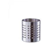 Zeller 27340 - portautensili da cucina in acciaio inox, ø 12 x 13 cm