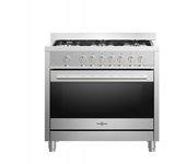 Cocina gas vitrokitchen st9060ib butano inox 5 fuegos 90cm