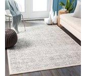 Surya alfombra vintage oriental blanco/gris 120x170