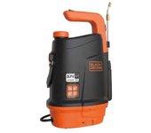 Black and decker bxspbs05e, pulverizador batería 5l, 2 bar, 0.33 l/min, batería 3.7v 2.6ah, con indicador led