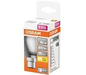 Bombilla led osram p b22d opal 4w 470lm 2700k ip20 300 ° [lv-4058075437104]