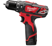 Taladro percutor milwaukee m12 bpd-202 c