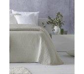 Colcha HOSTELINE AGNES (Beige - 270 x 270 cm)