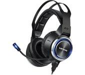 Cuffie Lenovo Gamer Hs25 Con Microfono Nero