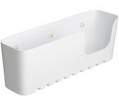 Cestillo baño ventosa rectangular blanco tatay 66556