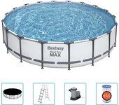 Bestway piscina de acero pro max 549x122 cm