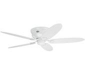 Ventilador de techo hunter low profile iii blanco - 132 cm - 24377