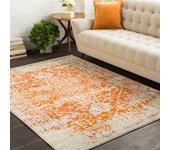 Surya alfombra vintage oriental naranja/blanco 120x170