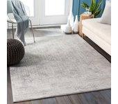 Surya alfombra vintage oriental blanco/gris 160x215