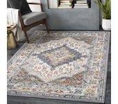 Surya alfombra vintage oriental multicolor/topo 80x150