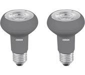 Lot de 2 ampoules led e27 5w blanc chaud - osram 48195