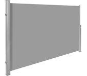 Toldo Lateral Extensible De Aluminio - 200 X 300 Cm, Gris